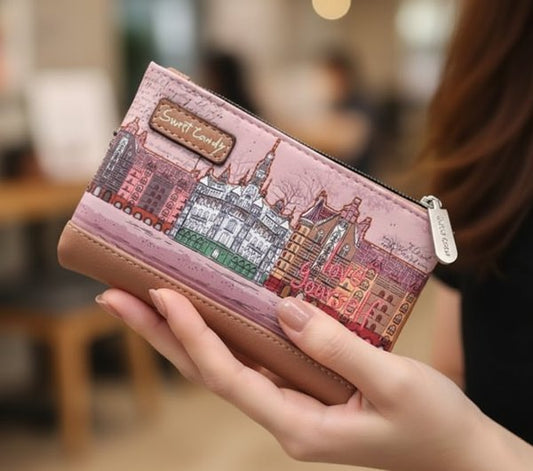 Cartera / Billetera Blandita Sweet Candy Colección Castillos (Pink)