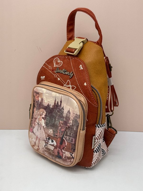 Mochila Antirrobo Sweet Candy Marrón