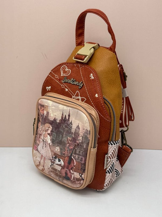 Mochila Antirrobo Sweet Candy Marrón