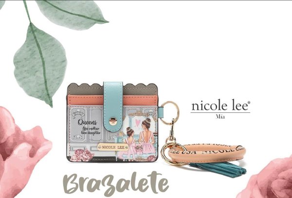 Llavero con Tarjetero Elise Nicole Lee