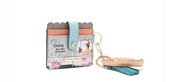 Llavero con Tarjetero Elise Nicole Lee