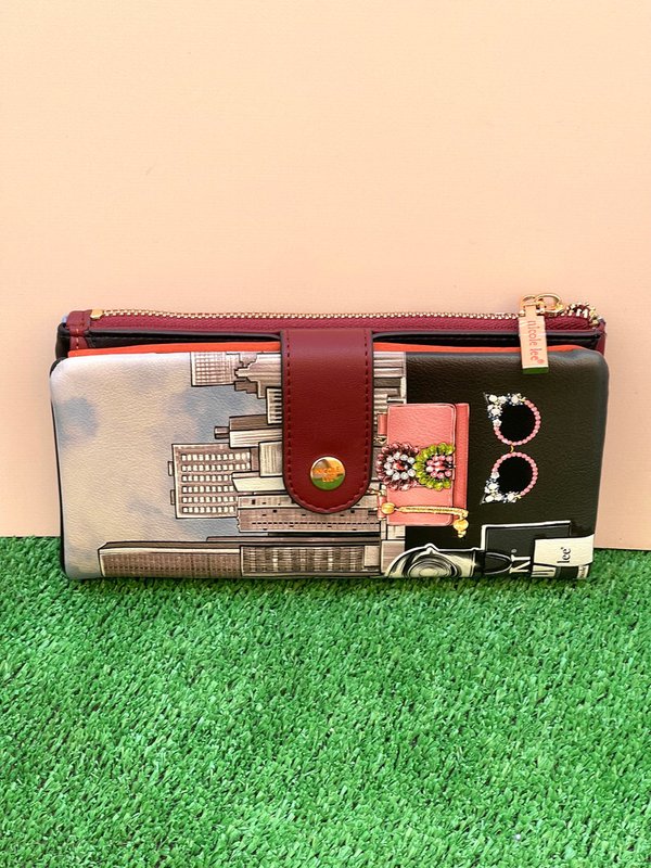 Cartera Plegable de 2 Piezas (Bloqueo RFID) Nicole Lee