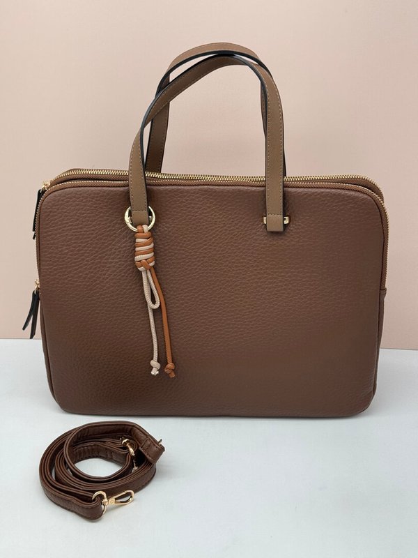 Bolso Doble Cremallera Portadocumentos