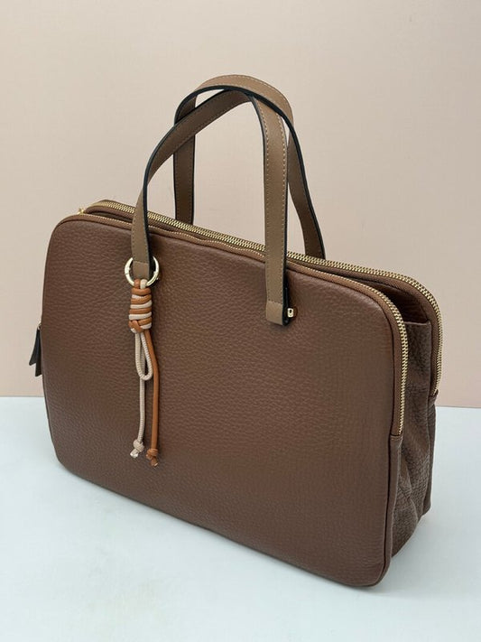 Bolso Doble Cremallera Portadocumentos