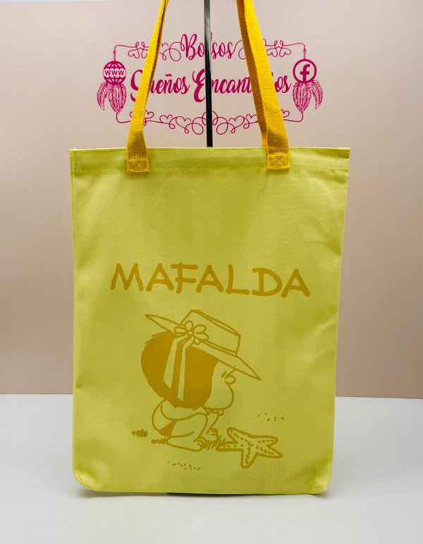 Bolso Tote Mafalda Amarillo