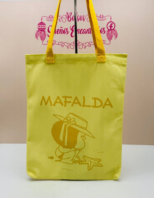 Bolso Tote Mafalda Amarillo