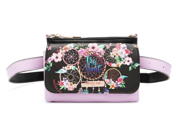 Bandolera Convertible en Riñonera Nicole Lee Atrapasueños