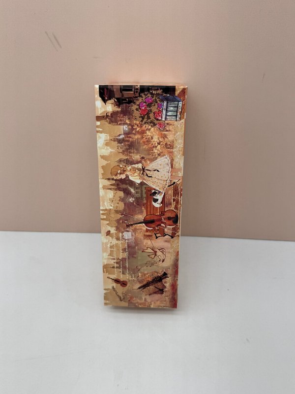 Paraguas Diseño Muñeca Sweet Candy de Mujer con Funda para Colgar Marrón
