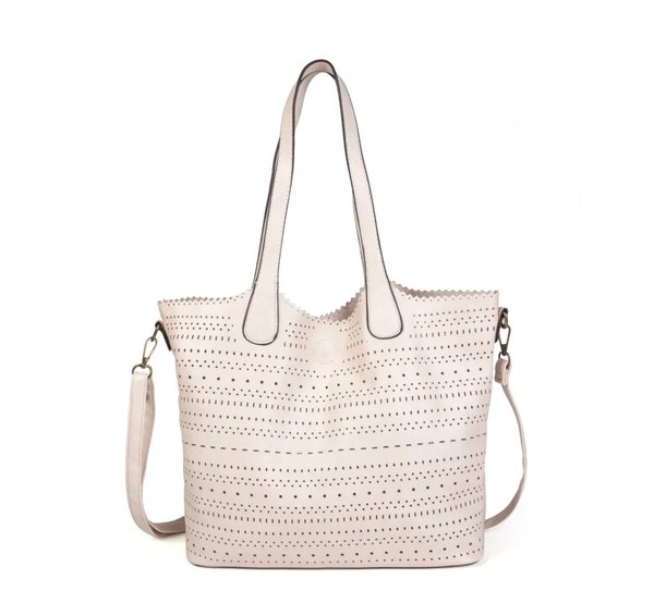 Bolso Canguro Color Crema