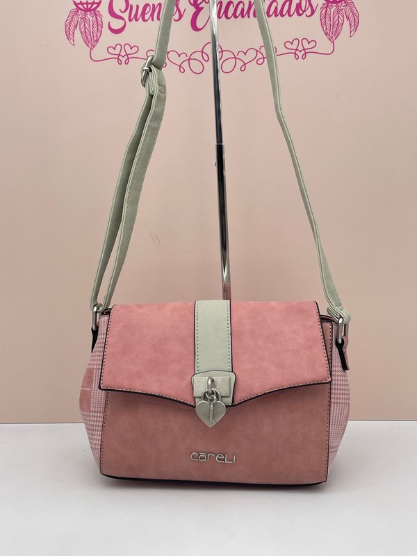 Bolso Bandolera Careli Rosa