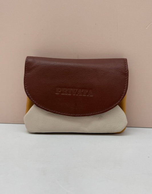 Monedero Bicolor con Solapa Privata