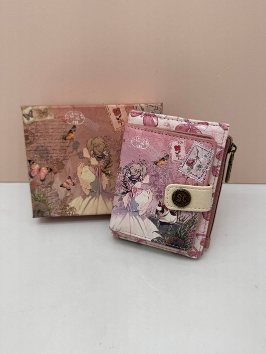 Tarjetero / Monedero Doble Sweet Candy Rosa