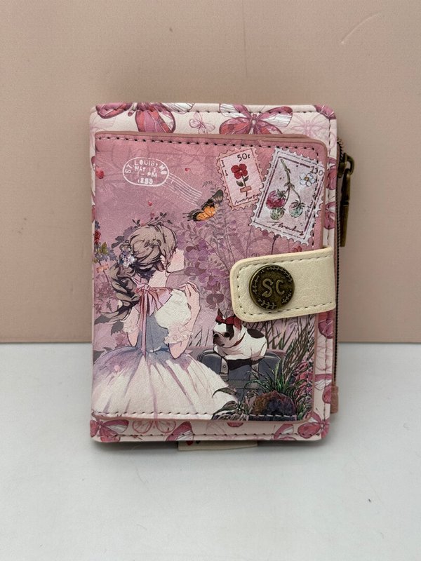 Tarjetero / Monedero Doble Sweet Candy Rosa
