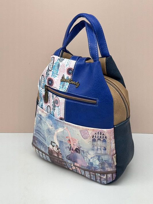 Mochila Antirrobo Sweet Candy Azul