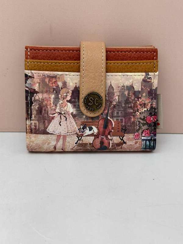 Tarjetero Sweet Candy Marrón