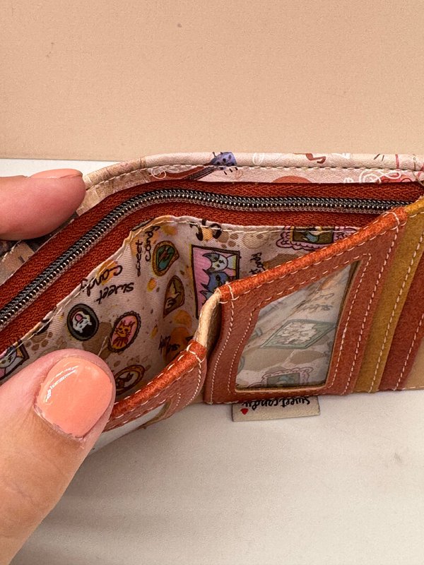 Tarjetero Sweet Candy Marrón