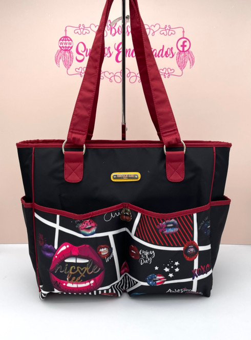 Bolsa de Playa Nicole Lee Mantel y Neceser