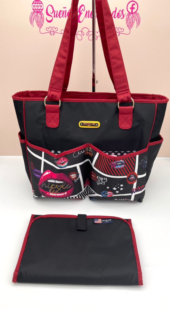 Bolsa de Playa Nicole Lee Mantel y Neceser