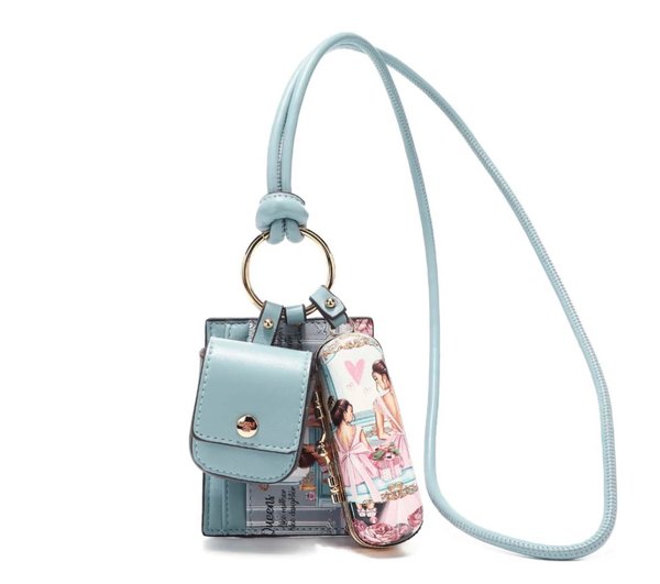 Juego de Accesorios 3 Piezas (Tarjetero, Funda para Auriculares y Estuche Labial) Nicole Lee