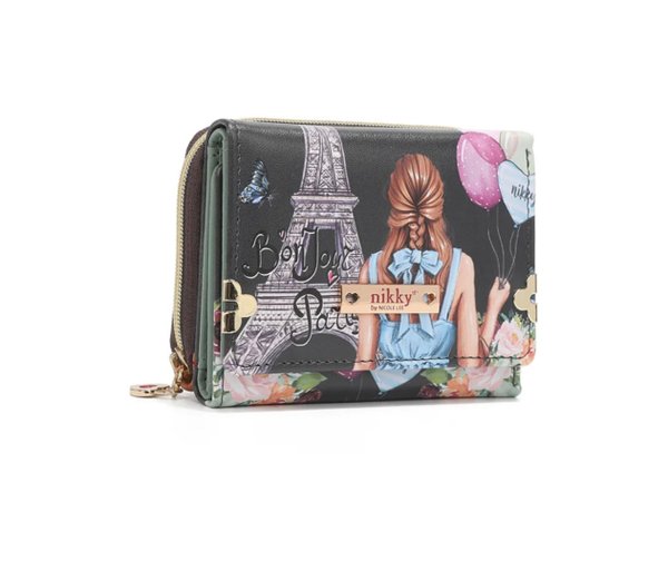 Cartera con Triple Division + Monedero con Cremallera nikky