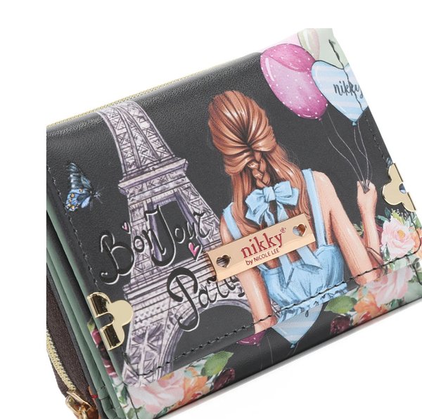 Cartera con Triple Division + Monedero con Cremallera nikky