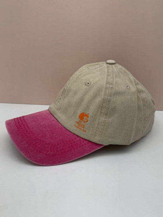 Gorra Vaquera Mafalda Rosa