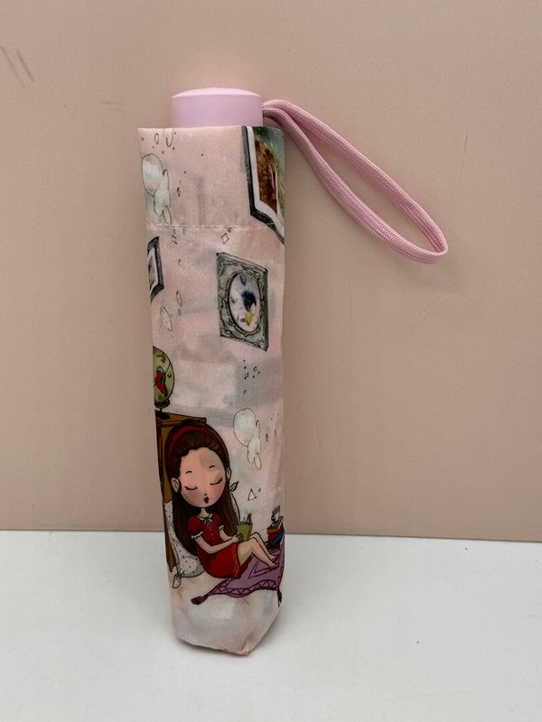Paraguas para Bolso Muñeca con Libros