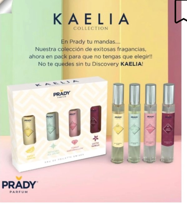 Pack de Mini Eau de Toilettes Kaelia Collection de Prady