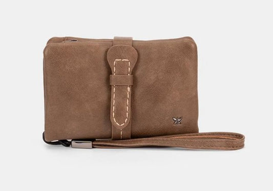 Monedero Cierre con Trabilla Pepe Moll Marrón