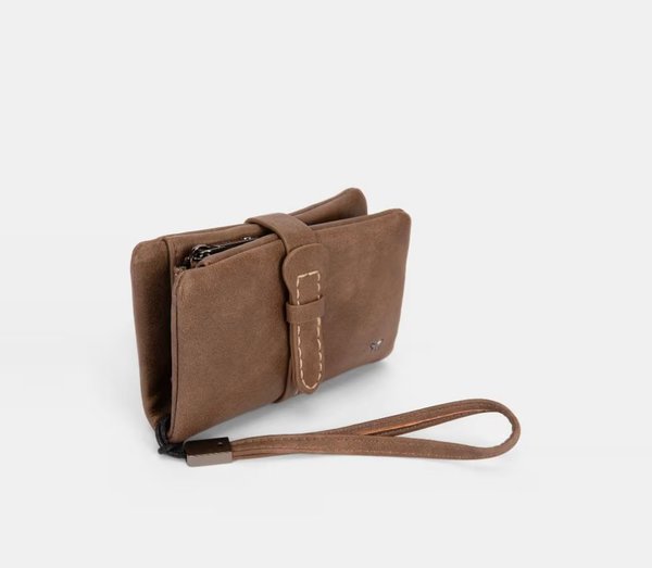 Monedero Cierre con Trabilla Pepe Moll Marrón