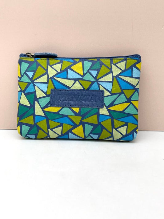 Monedero Mosaico Dos Cremalleras Privata