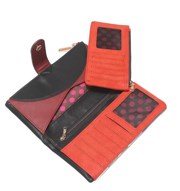 Cartera Plegable de 2 Piezas (Bloqueo RFID) Dreaming Together Nicole Lee