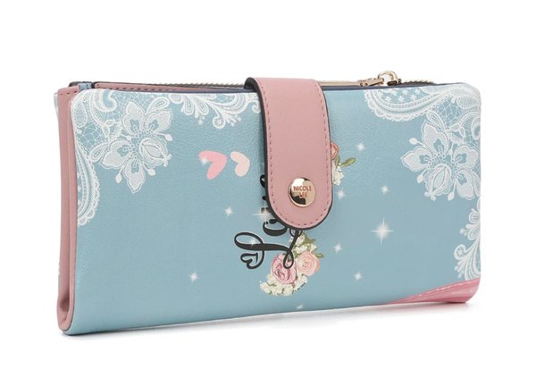 Cartera Plegable de 2 Piezas (Bloqueo RFID) Dreaming Together Nicole Lee