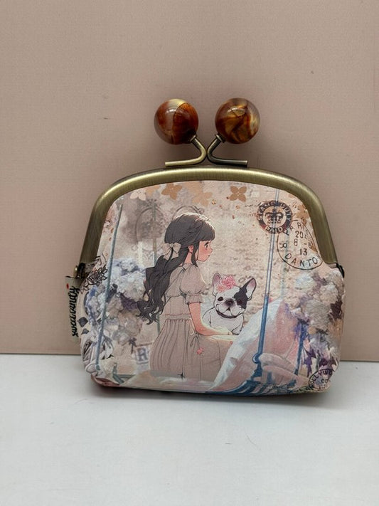 Monedero Sweet Candy Cierre Bolas de Nácar Clohé