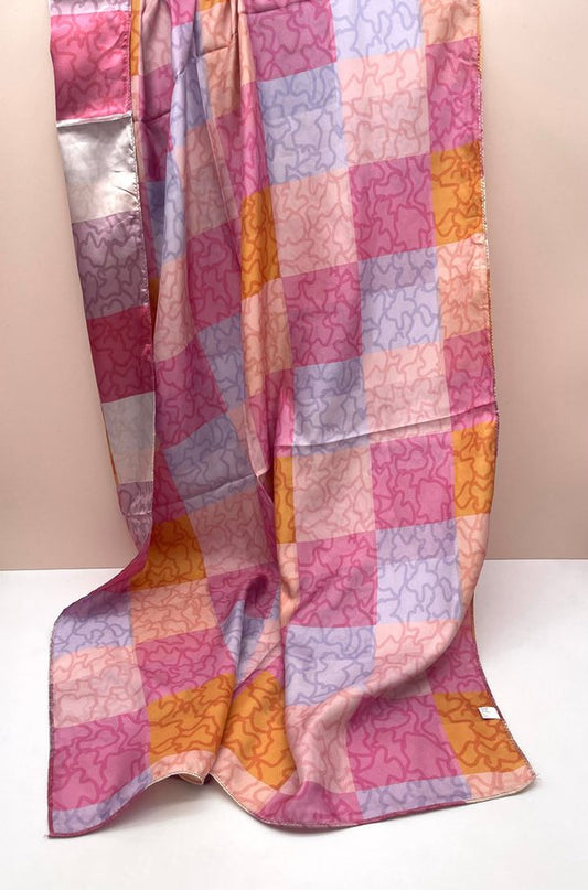 Pañuelo Ositos Tonos Rosados