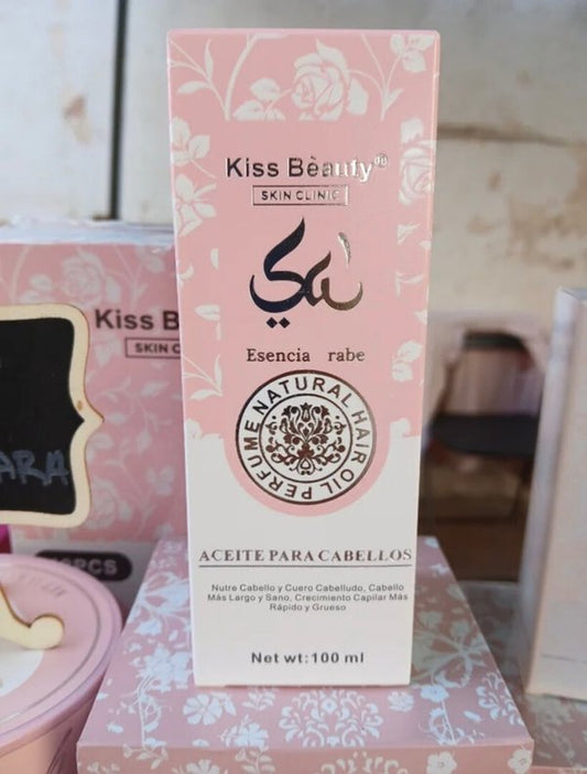 Aceite para Cabellos Kiss Beauty Essence Rabe (Inspirado en el Perfume Yara).