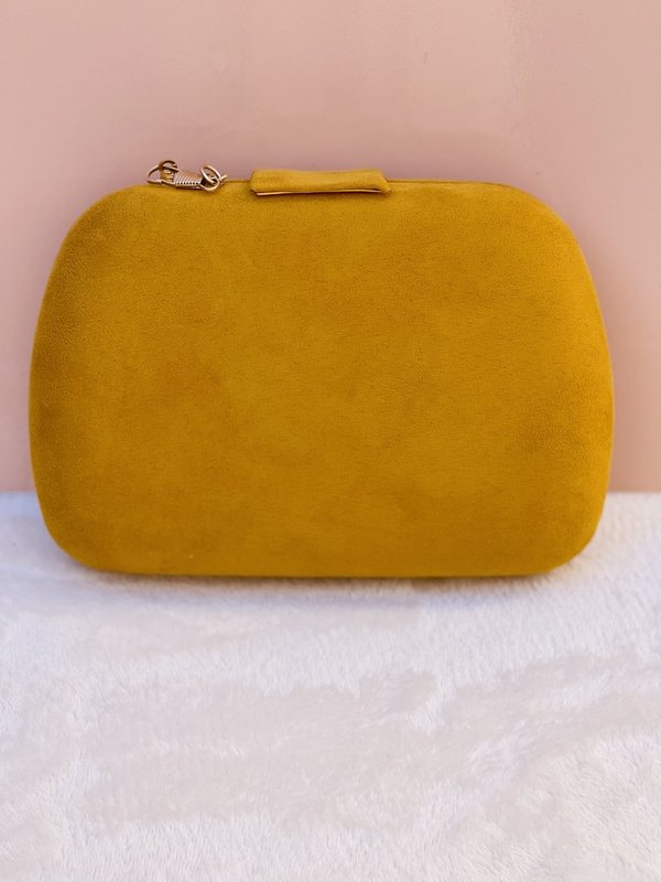 Bolso de Fiesta Mostaza