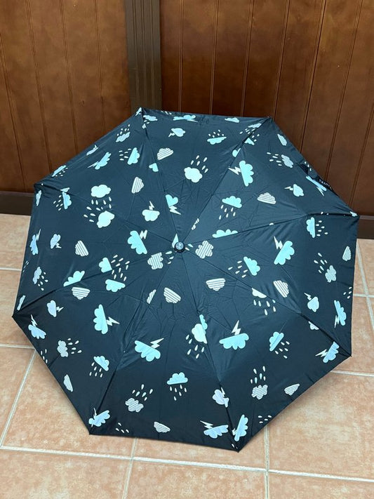 Paraguas Nubes Cambia de Color