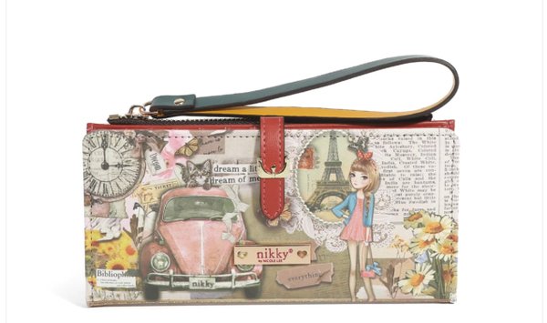 Cartera Plegable Larga Nikky "My Life My Story"