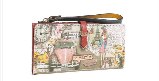 Cartera Plegable Larga Nikky "My Life My Story"