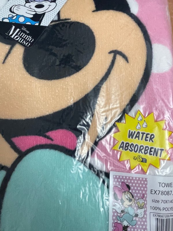 Toalla Minnie Secado Rápido