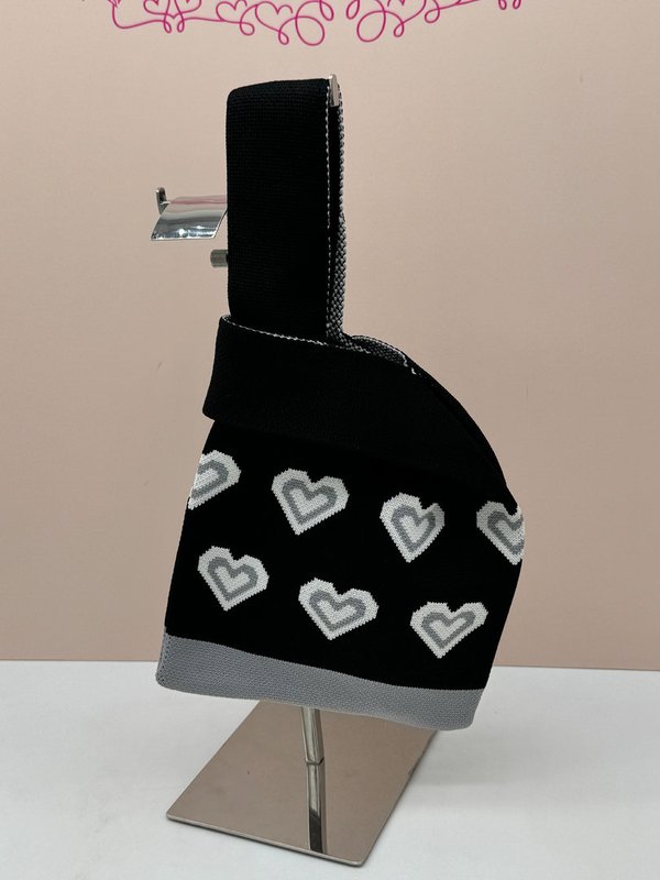 Bolso de Mano de Punto