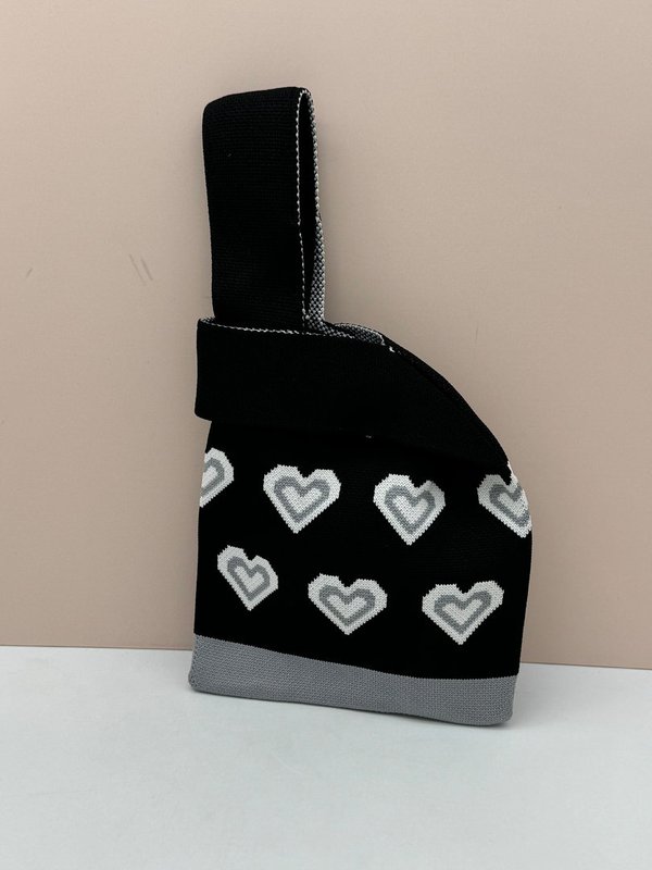 Bolso de Mano de Punto