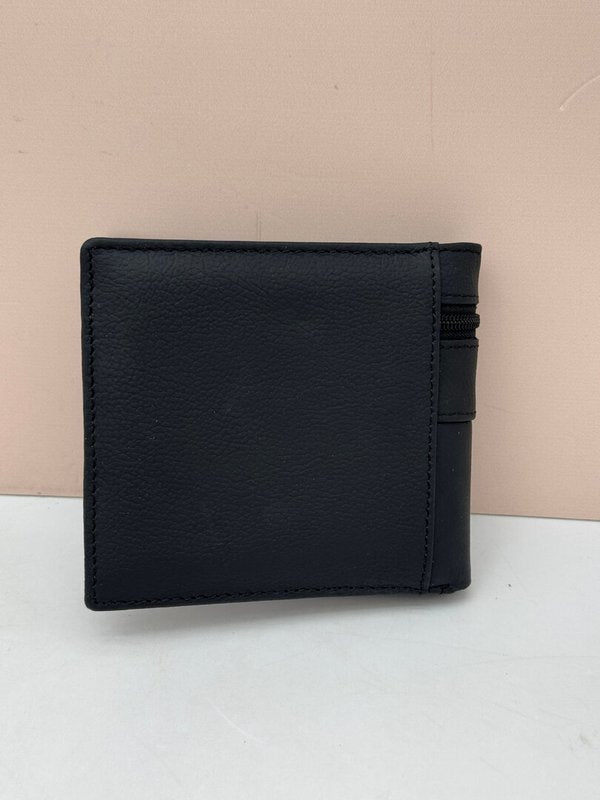 Cartera con Cremallera Negra