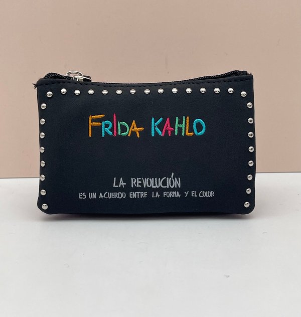 Monedero Graffiti Tres Cremalleras (Letras Bordadas)