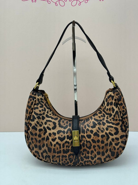 Bolso de Mano y Bandolera Leo Browm Animal Print