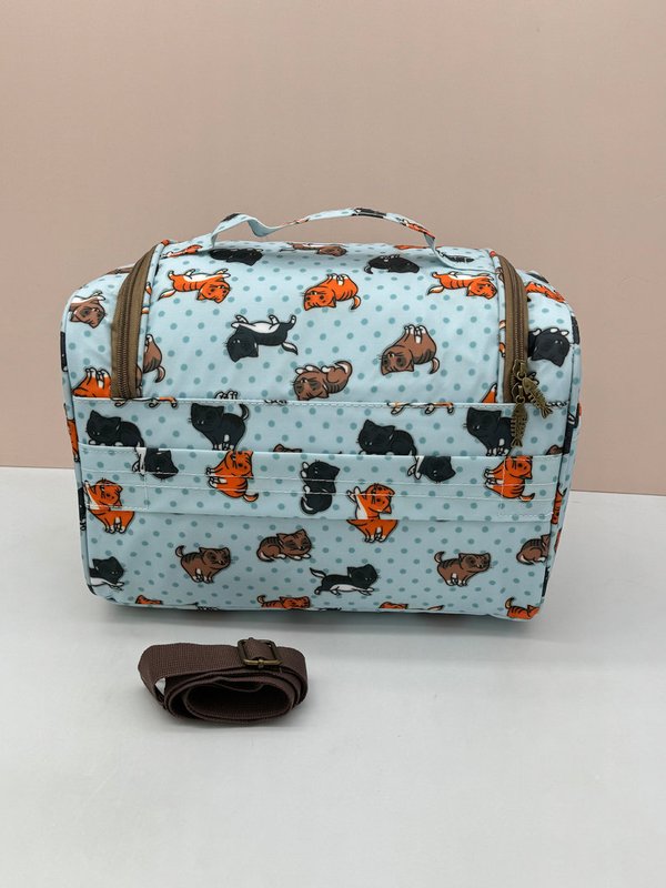 Nevera Térmica Plastificada con Cinta para Carro Colección Gatitos