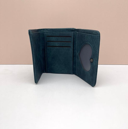 Cartera Verde Tachuelas
