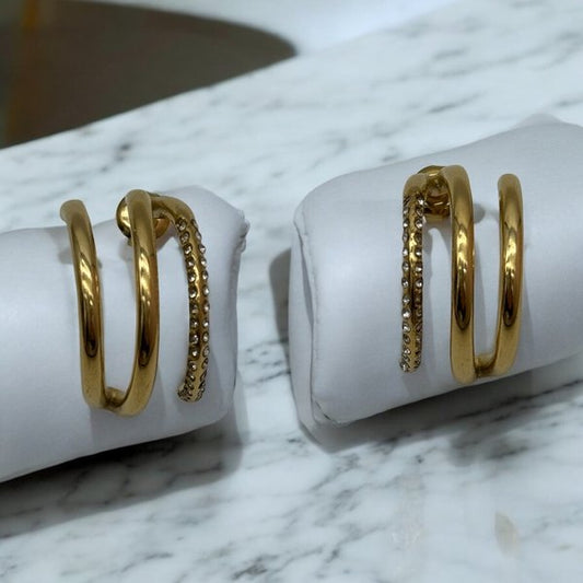 Pendientes Aro Dorados