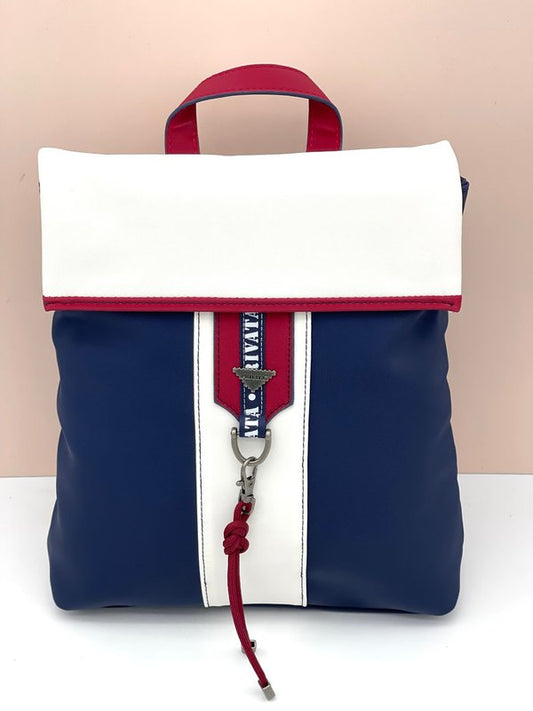 Mochila Privata Solapa Blanca